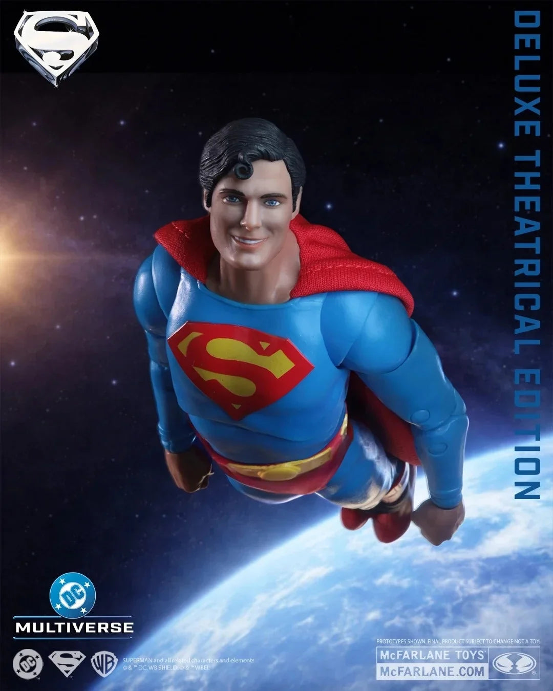 McFarlane Toys DC Multiverse Christopher Reeve 1978 SUPERMAN DC Theatrical Deluxe 18 cm Original Action Figure Model Doll Gift