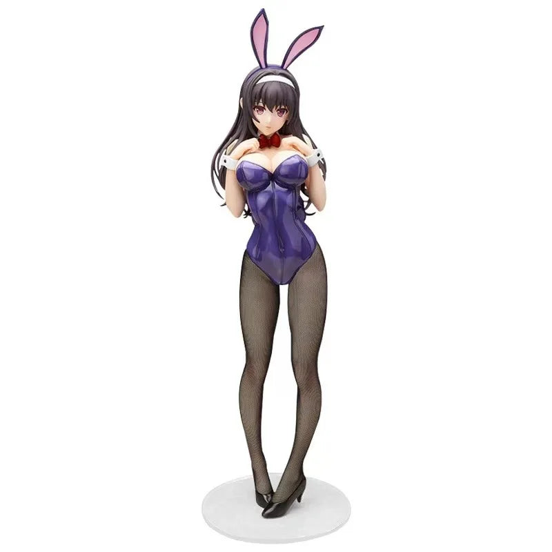 Anime Saekano: How To Raise A Boring Girlfriend Figure 42cm Kasumigaoka Utaha Bunny Girl Models Doll Collect Desktop Statue Toys