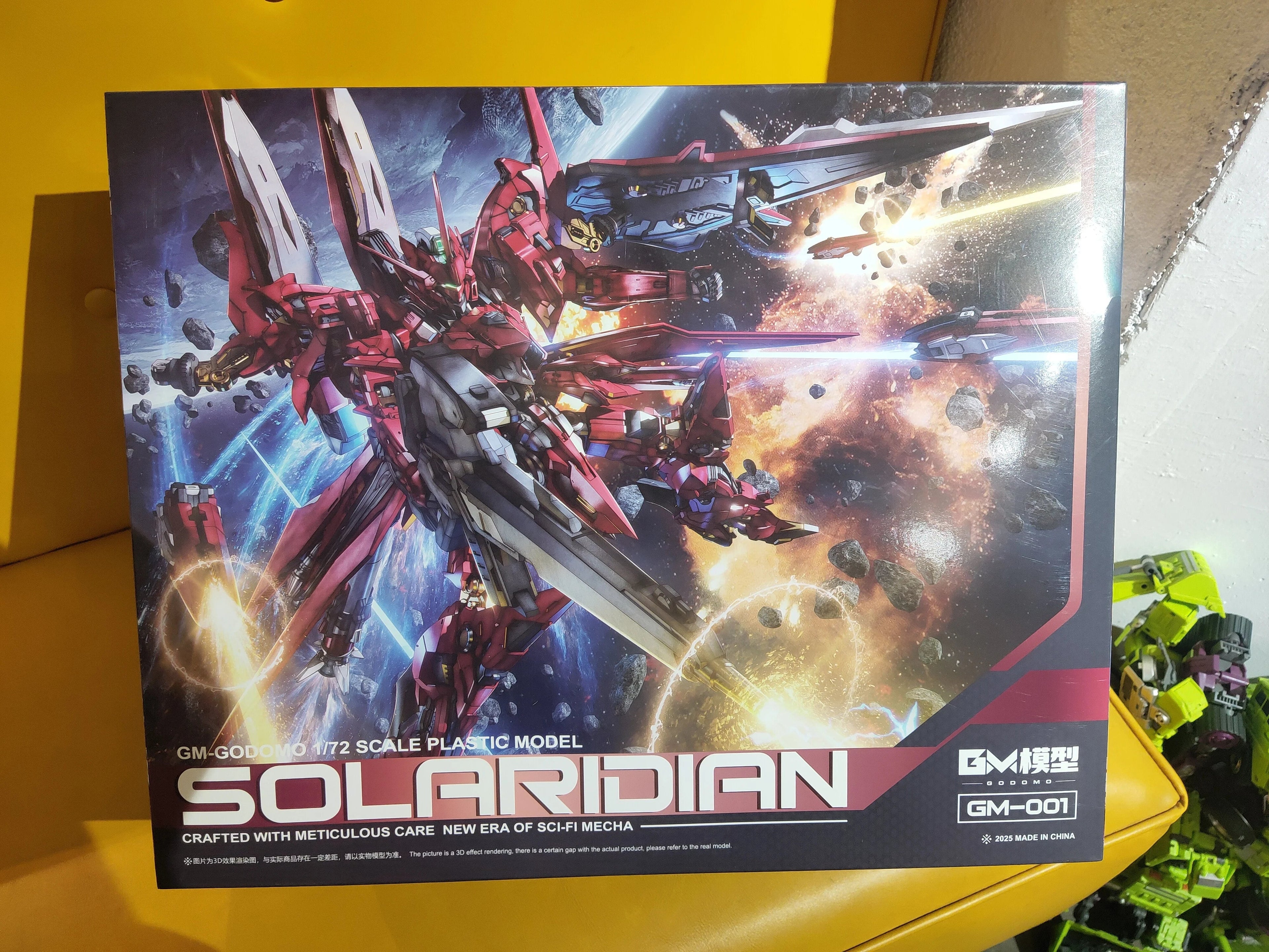 GM Modell SOLARIDIAN 1/72 Bausatz Spielzeug GODOMO GM-001 Legierung Skelett Roboter Actionfigur Plastikmodellbausätze Sammlung