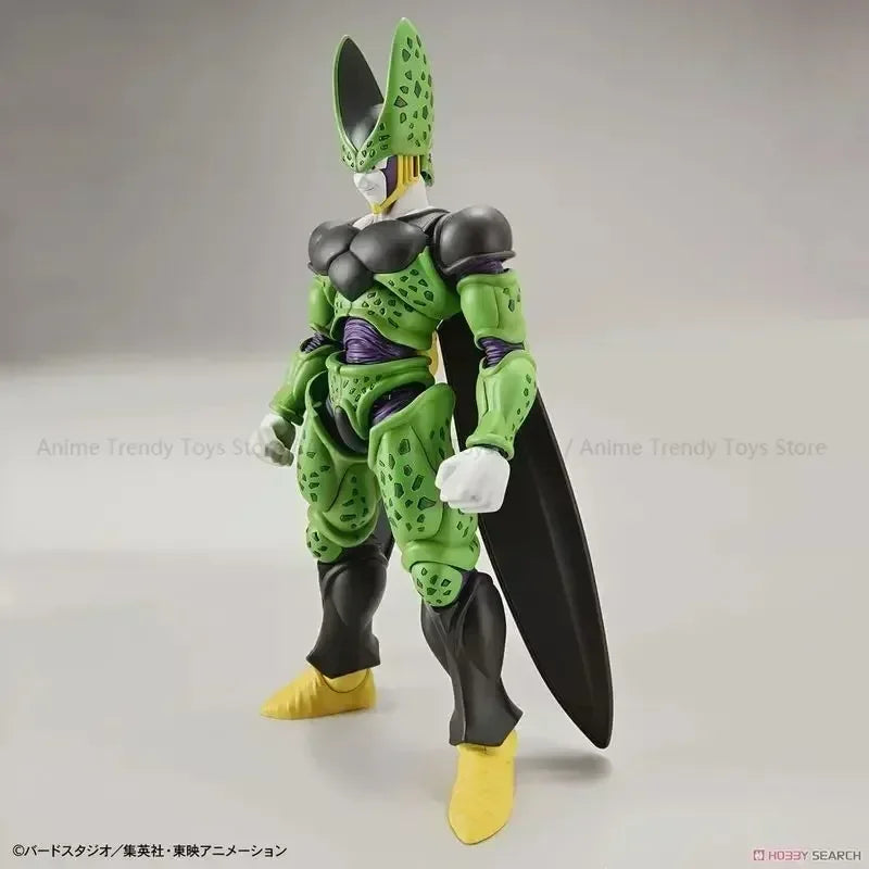 In Stock Bandai Original  Dragon Ball Z SHF Model Kit Perfect Cell Anime Action Figure Toys Hoilday Gifts Doll Collection WY
