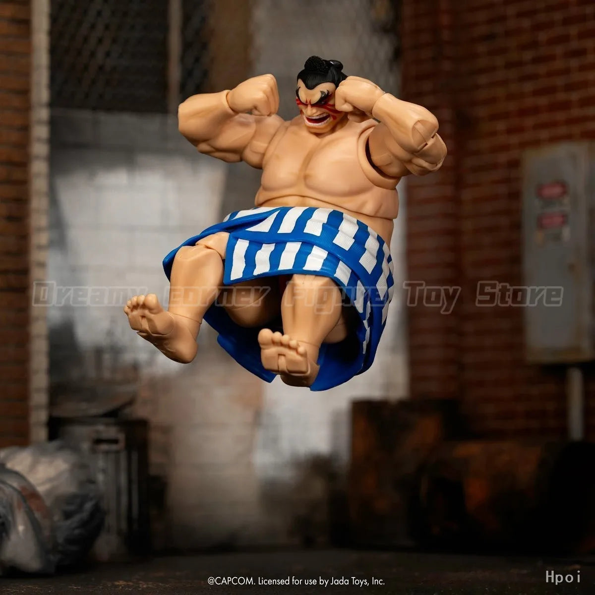【Pre-sale】Original Jada Toys Ultra Street Fighter II: The Final Challengers E. Honda Deluxe 1/12 Action Figure Model Collection