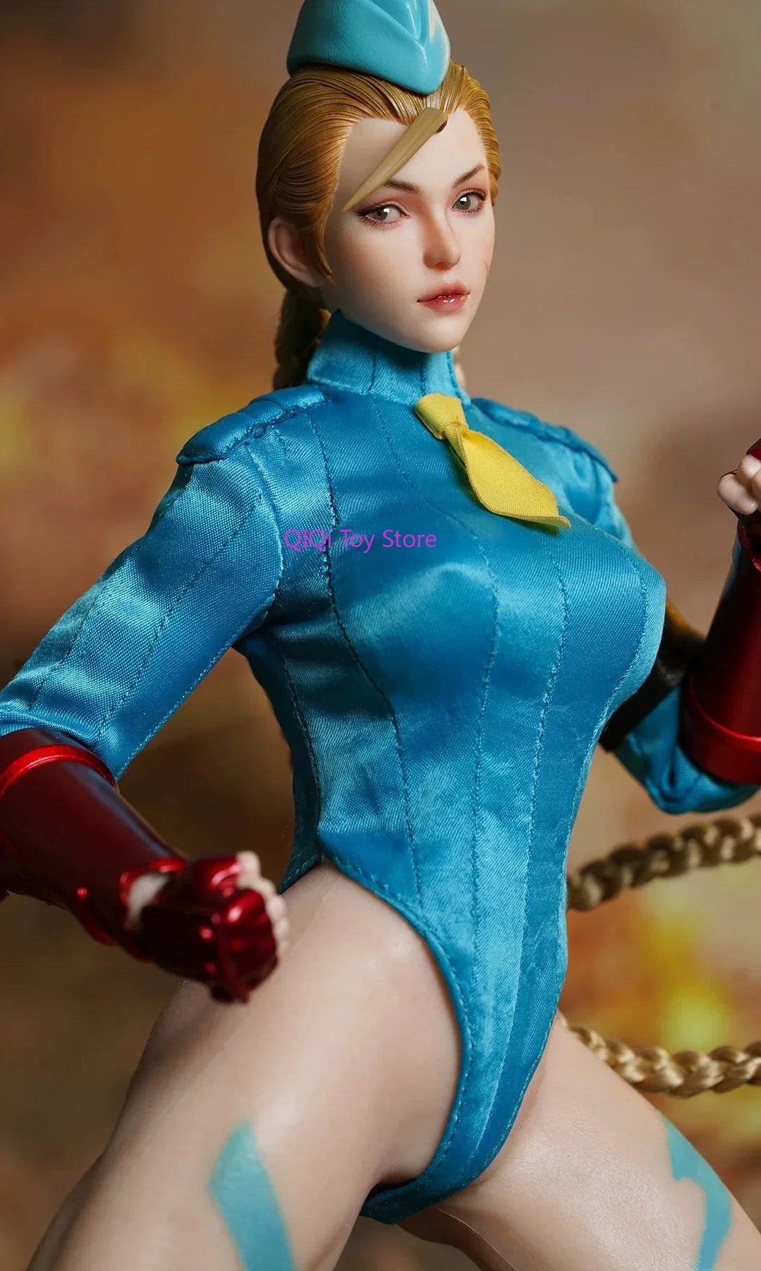 Spot 1/6 Street Fighter Jiami Movable Soldier Doll Fighting Female Warrior P020