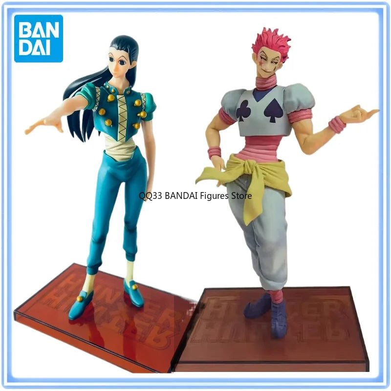 Bandai Original HUNTER×HUNTER DXF Vol.4 YELLMI & HYSKOA Anime Action Figure Desktop Ornaments Model Collectible