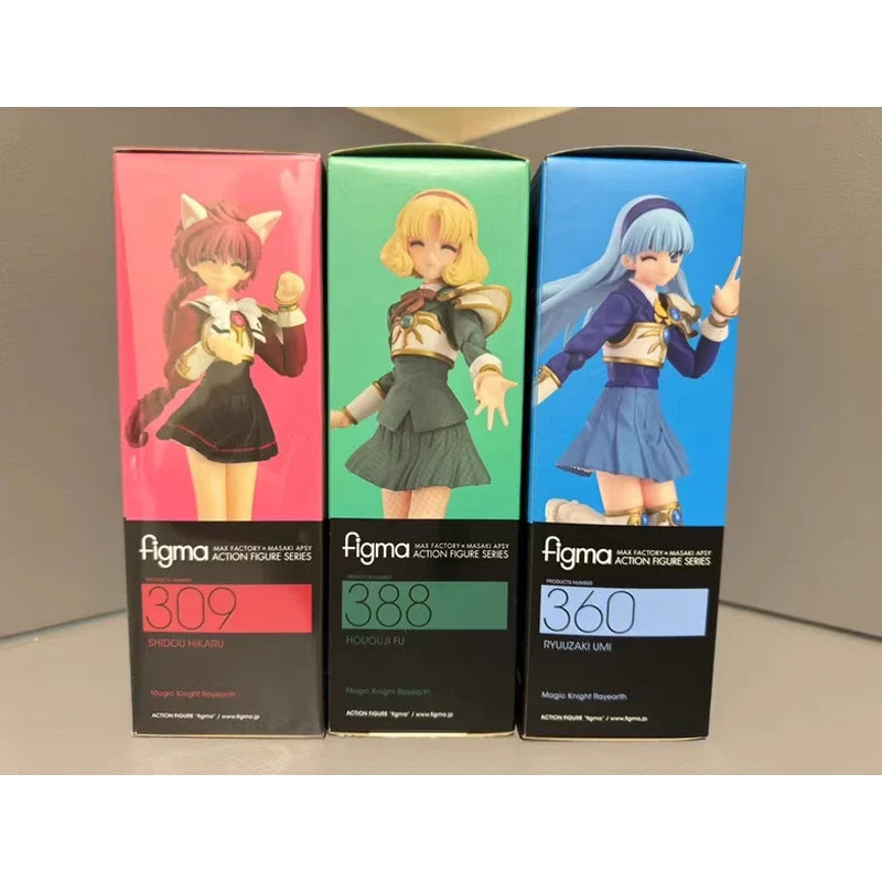 In Stock Figma Max Factory Magic Knight Rayearth 360 Ryuuzaki Umi Anime Peripheral Figure Movable Model Ornamental Ornaments Toy