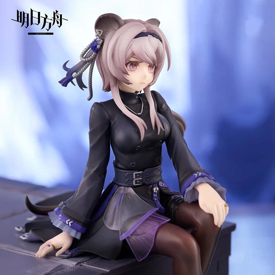 New Arknights Lin Anime Figure Noodle Stopper Figure PVC Action Figurine Model Collection Desk Decoration Figuart Toy Kid Gifts