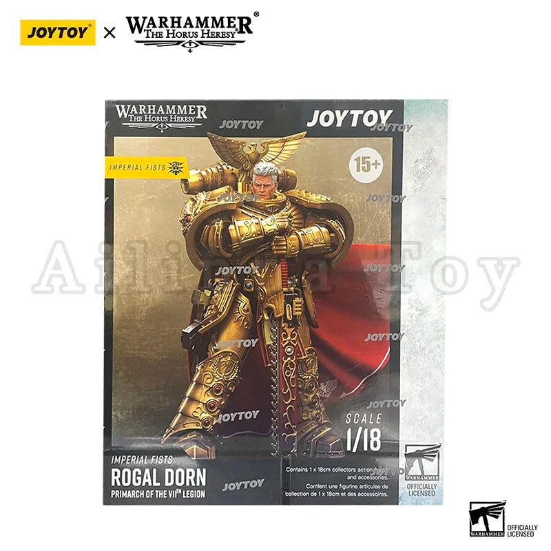 JOYTOY 1/18 Action Figure The Horus Heresy Fists Primarch Rogal Dorn Re-issue Anime Model Toy