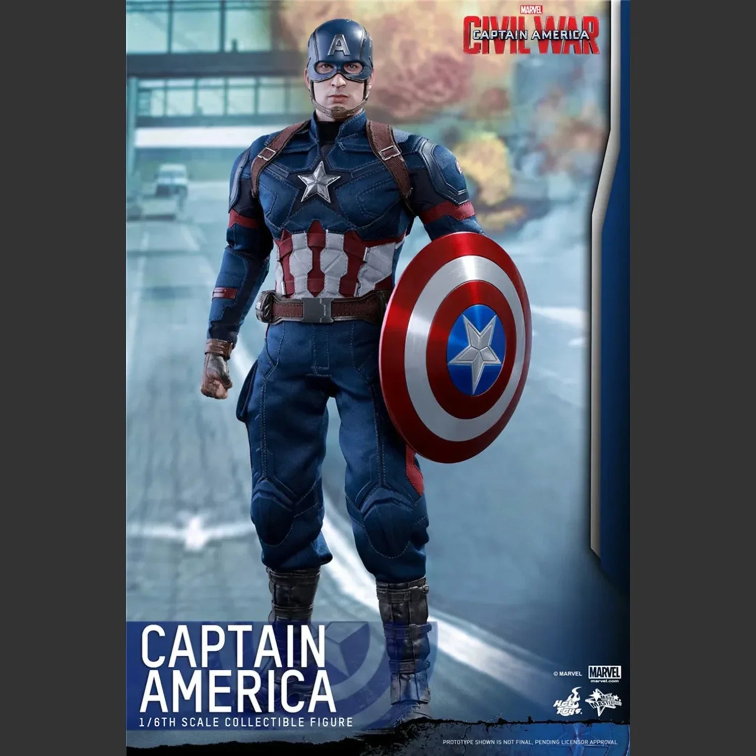 IOriginal HOT TOYS MMS350 1/6 Classic Character Captain America 3 Civil War Avengers Action Figure Model Toys 12 inches