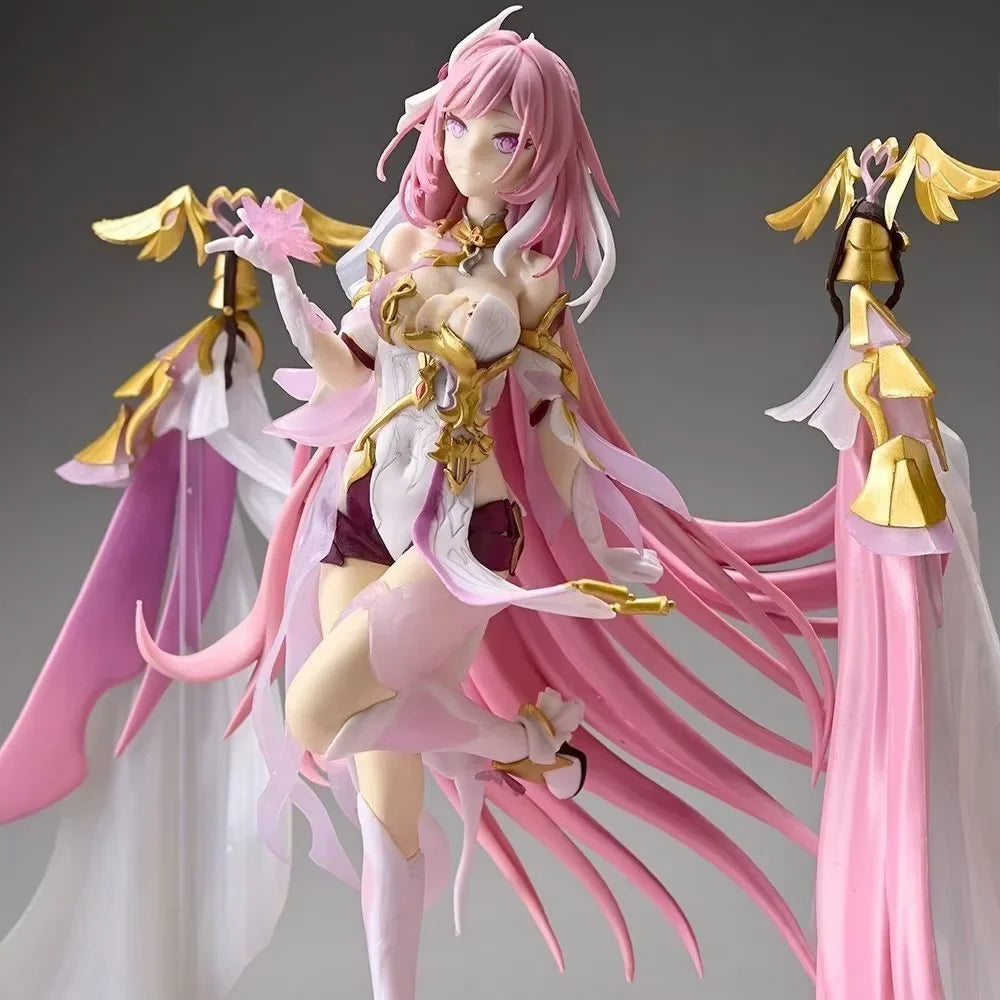 24cm Honkai Impact 3rd Anime Figurine Elysia Action Figure Pvc Model Gk Statue Collectible Toy Decoration Doll Christmas Gifts