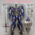 【2.0 VER IN STOCK NOW】MF-004 KO ThreeZero 3A G1 MDLX DLX Dark UT Knight Optimus Prime Metallic Action Figure