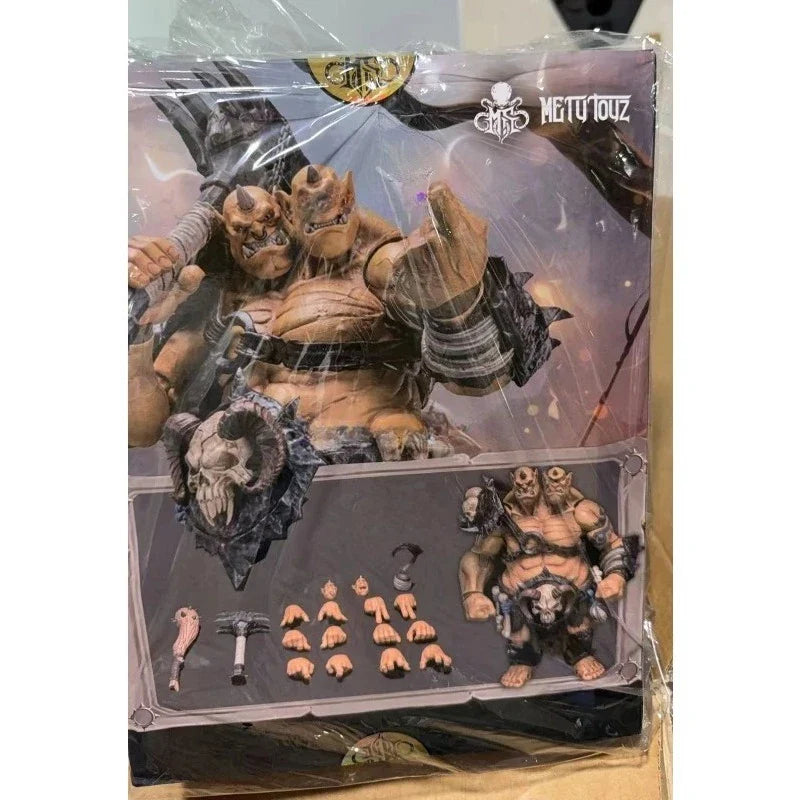 【Auf Lager】Metytoyz Abenteurerwelt 1/12 Maßstab WOW Oger Krieger 25CM Actionfiguren Spielzeug Geschenk Sammlung
