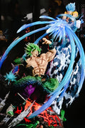 23cm Dragon Ball Anime Figures Broly Vs Gogeta Figure Broly Figure Model Pvc Statue Dolls Collection Toy Decoration Toy Kid Gift