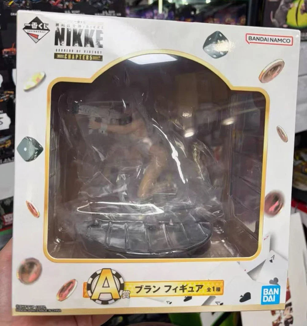 In Stock Original Bandai Spirits Ichiban Kuji Goddess of Victory: Nikke Blanc (A Prize) Anime Figure Action Figure Model Toys