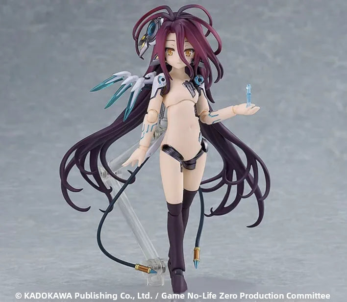 Domestic KO Max Fac Figma Game of Life Zero Hibidora Finied Moveable Collectible Figure Toy for Ages 4 And above