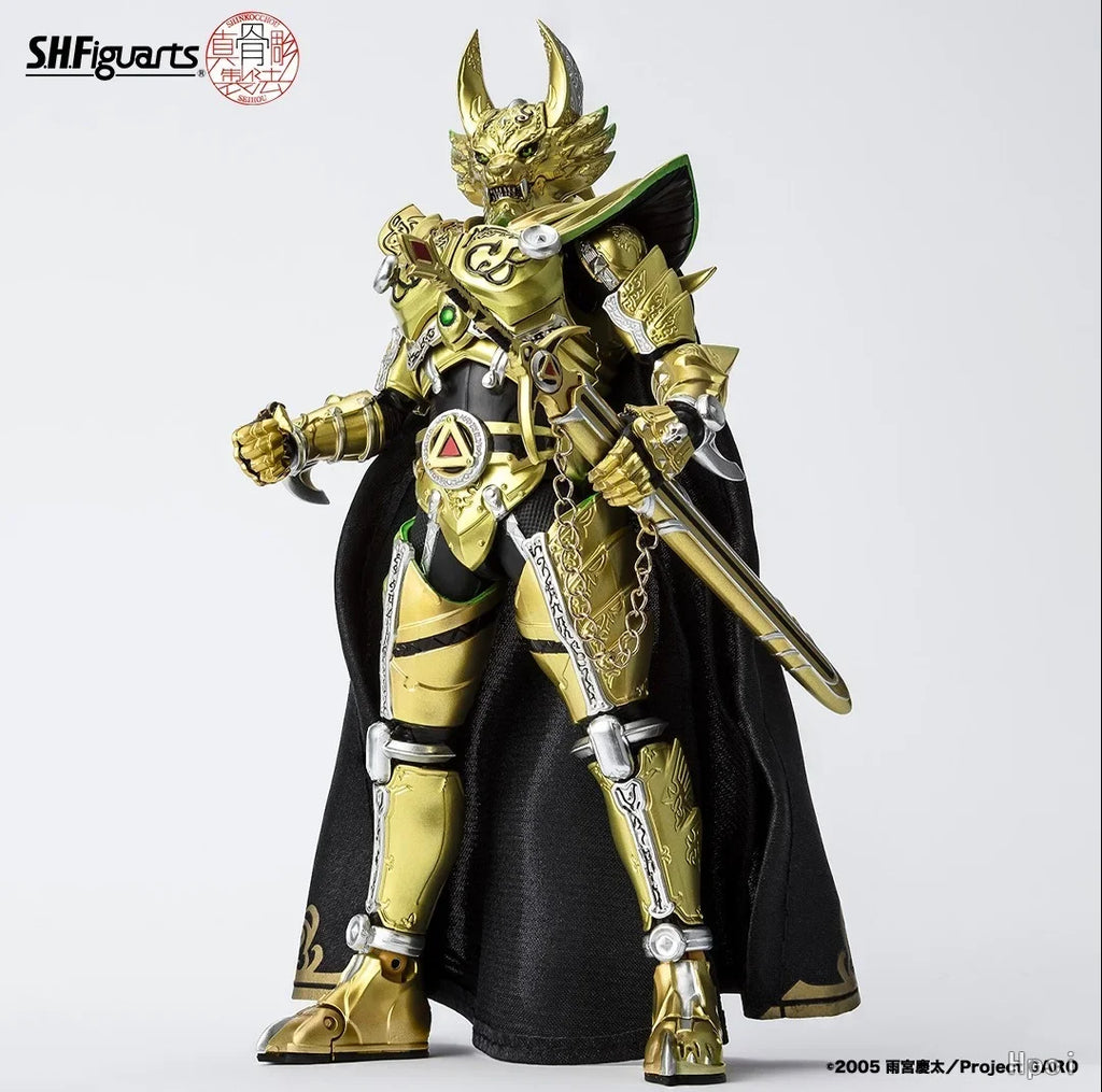 Bandai-KIT of Original SHF GARO Models Anime Action Figures Toys Gifts for Children Deformed Box Packaging ORIGINAL Box