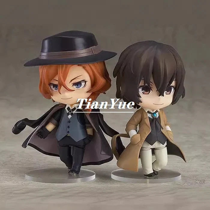 Anime Bungo Stray Dogs Orange Rouge OR Dazai Osamu 657 Nakahara Chuya 676 Q ver. Boxed Figure Car Decoration 10CM
