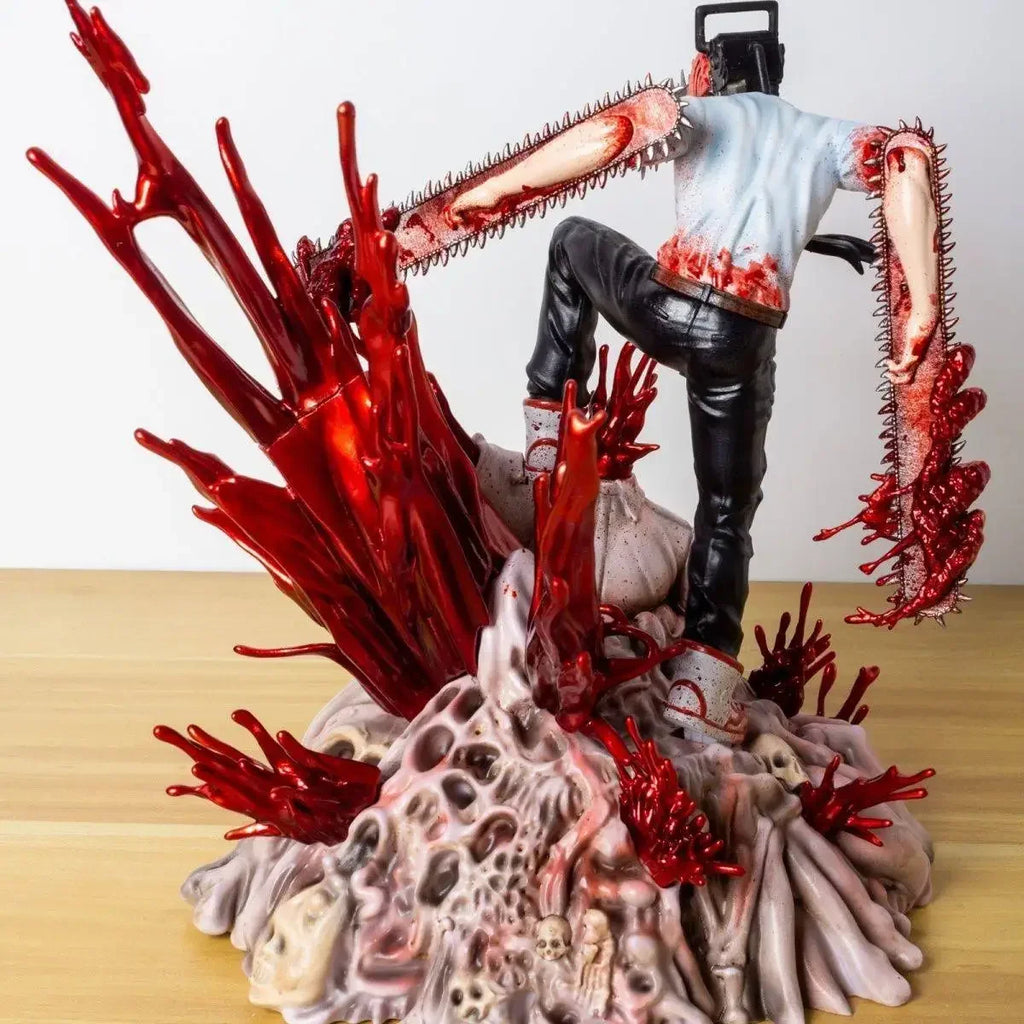 Chainsaw Man 29cm Denji Anime Figure Makima Action Figura Cute Pochita Kawai Adult Collectible Model Doll Home Decor Toy for Kid