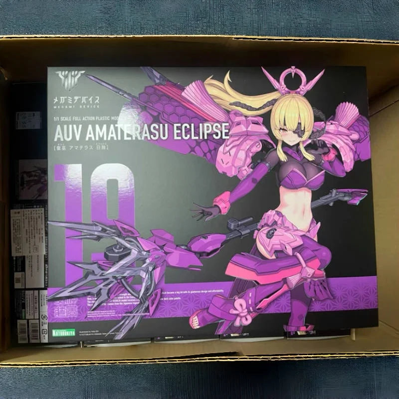 Kotobukiya Megami Device Amaterasu Eclipse Normal Version Auv Plastic Assembly Model Handmade Toys Collectible Action Figures