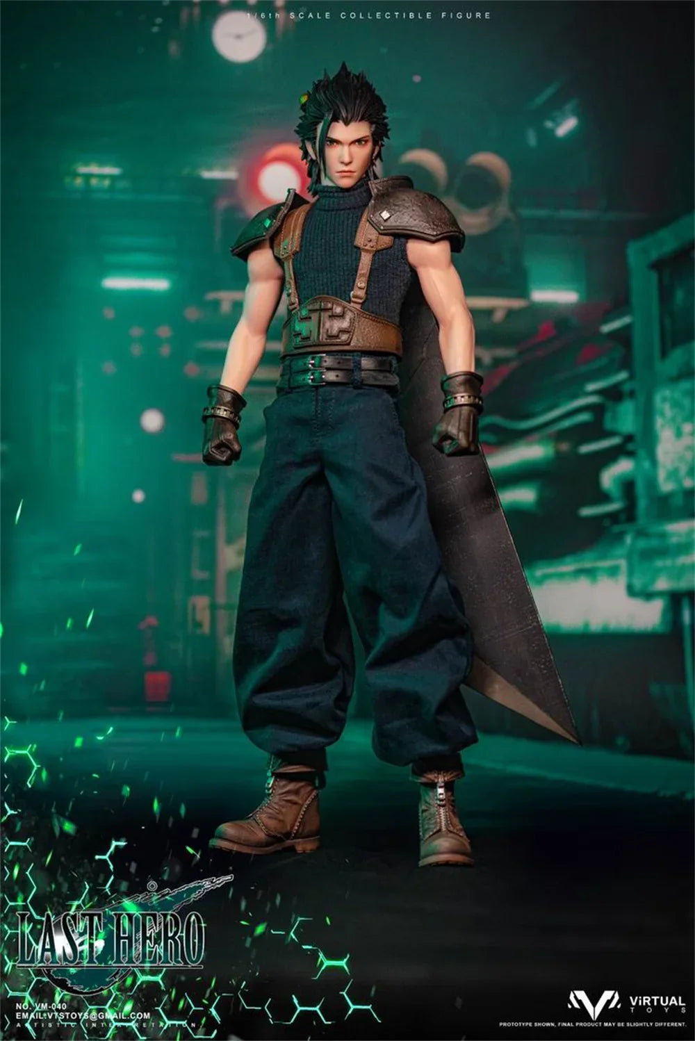 VTSTOYS vm-040 1/6 Scale The Last Hero Zack Male Soldier Full Set For 12Inch Action Figure Collctible Model Toys Gifts
