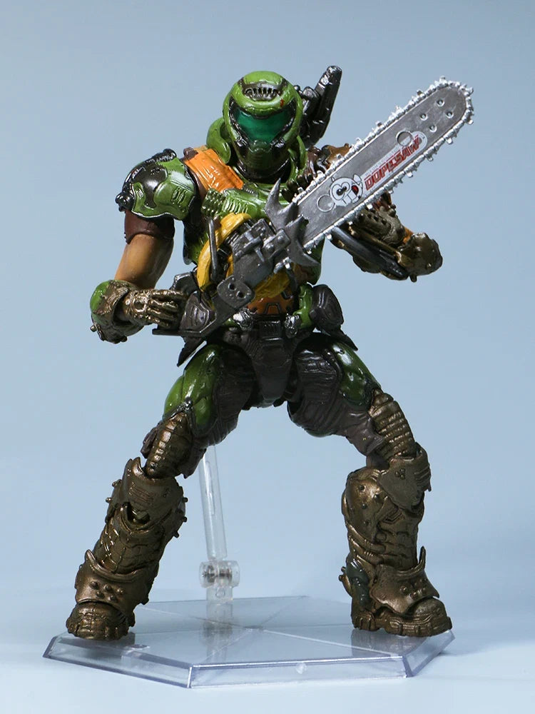 Doom Figma Doom Eternal SP-140 Doom Guy Doom Slayer 1/12 16CM  Action Figure Collection Game Model Statue Anime Movable Toy Gift