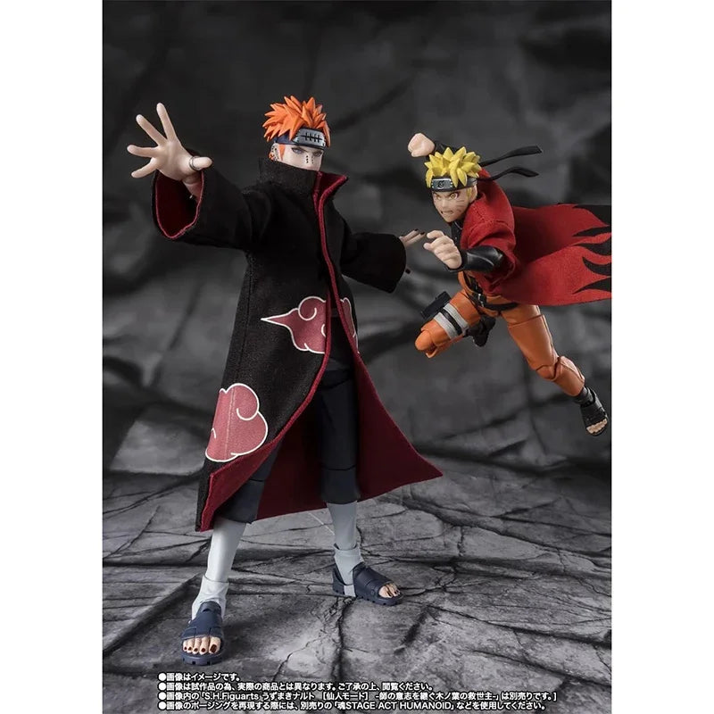 Original Bandai S.H.Figuarts Shf  Shippuden Pain Tendo In Stock Anime Action Collection Figures Model Toys