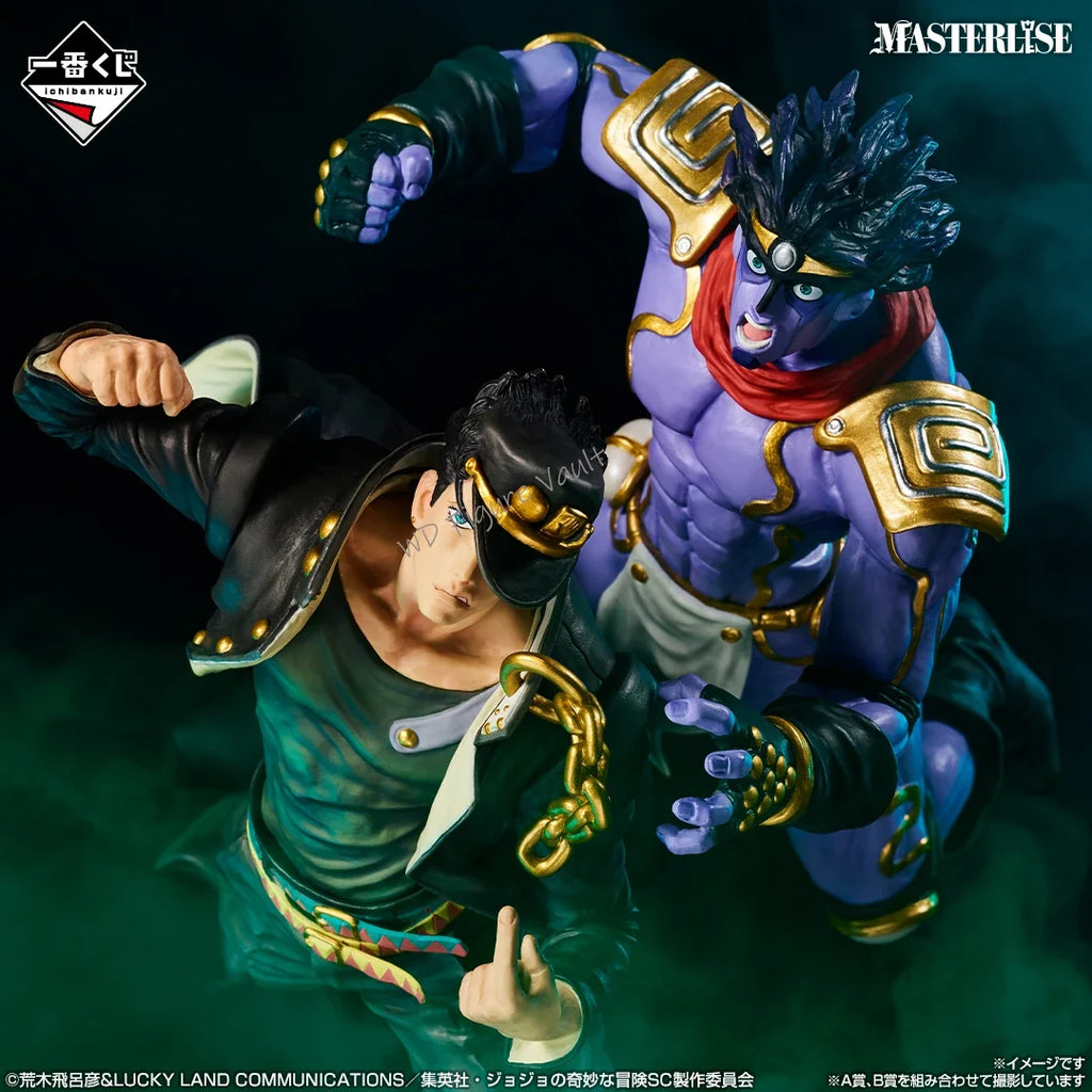 In stock Bandai JoJo's Bizarre Adventure Stardust Crusaders -STAND RUSH Figure Highly Detailed Collectible Model Toy Gift