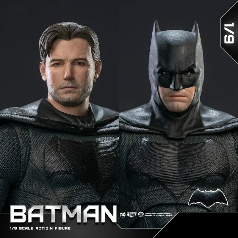 DC Batman Fondjoy Justice League Light Armor Batman Model Limited Head Sculpt Action Figures 19cm Collect Ornaments Boys Gifts