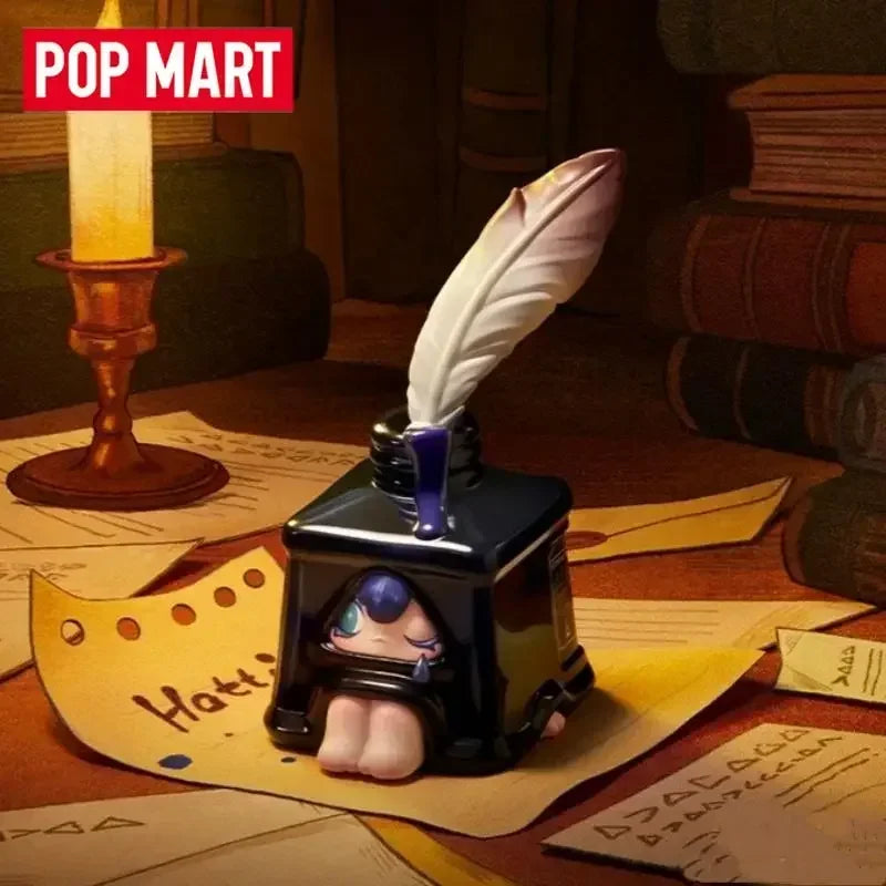 POP MART 1001MOONS Where's The Elephant Slide Series Blind Box Mystery Box Toys Kawaii Ornaments Figurines Home Decor Desktop