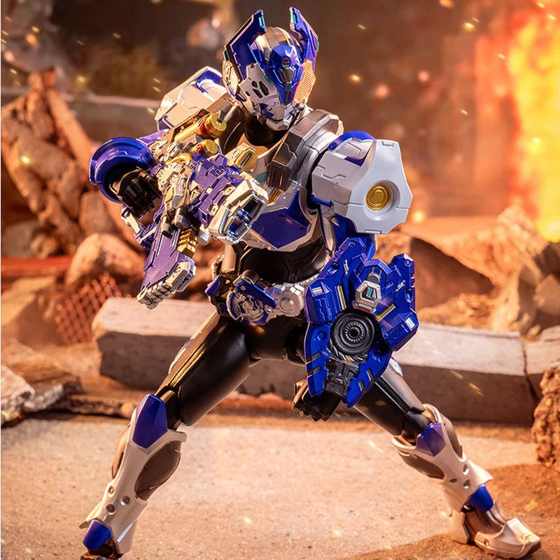 Nuclear Gold Reconstruction Overlord Battle God Baatar & Tamir 1/10 Scale Actionfigur, bewegliche Sammler-Anime-Modellspielzeug