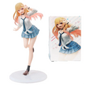 18CM Anime My Dress Up Darling Kitagawa Marin Figure School Uniform Dress Up Standing Model Toy Gift Action Figure For Kids PVC
