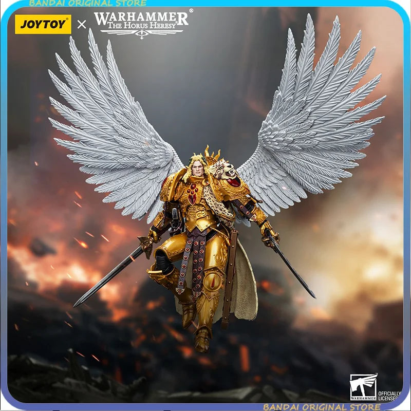 【IN STOCK】JOYTOY Warhammer 40K Sons of Horus Blood Angels Sanguinius Primarch of the IXth Legion Movable Doll 1:18 Mecha Toys