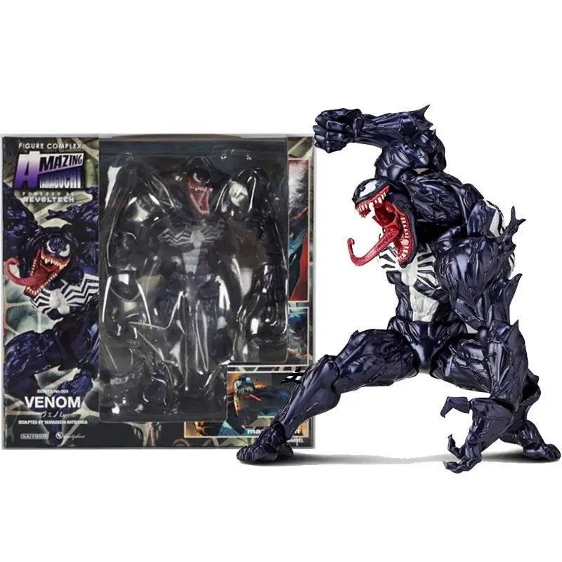 AMAZING YAMAGUCHI Venom 3 Carnage Venom: The Last Dance Symbiote Hasbro Action Figure Joint Movable Model Doll kids for Toy Gift