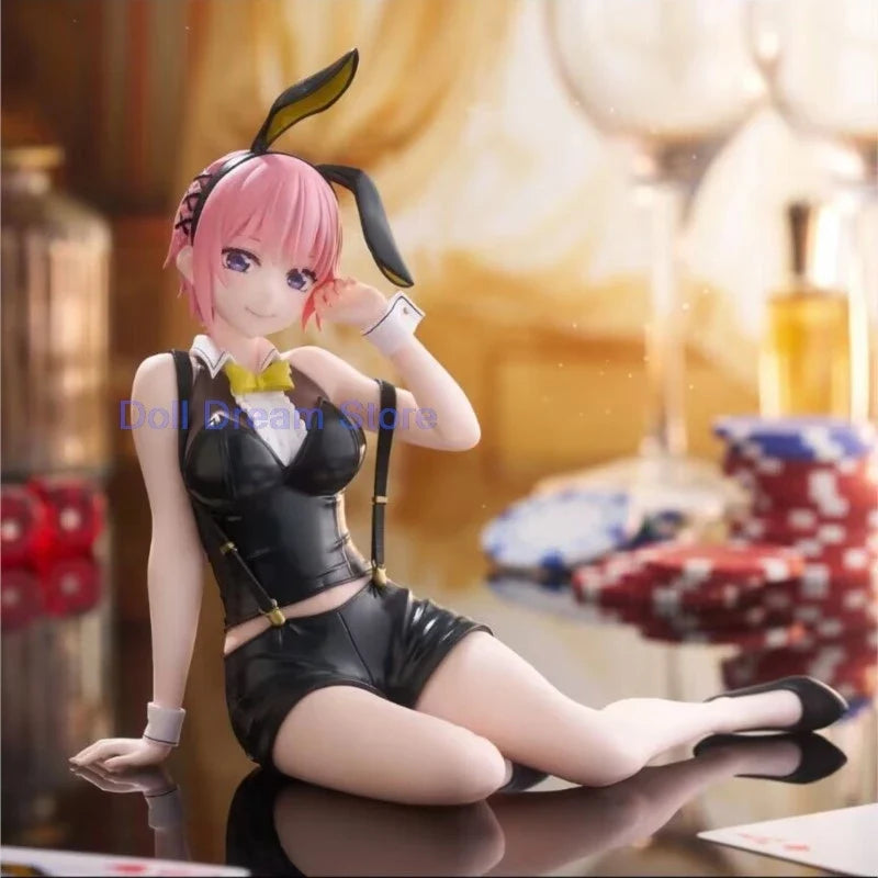 2026 New100% genuine Japanese original anime figure Nakano Ichika/Nakano Miku/Nakano Yotsuba bunny ver sitting action figure