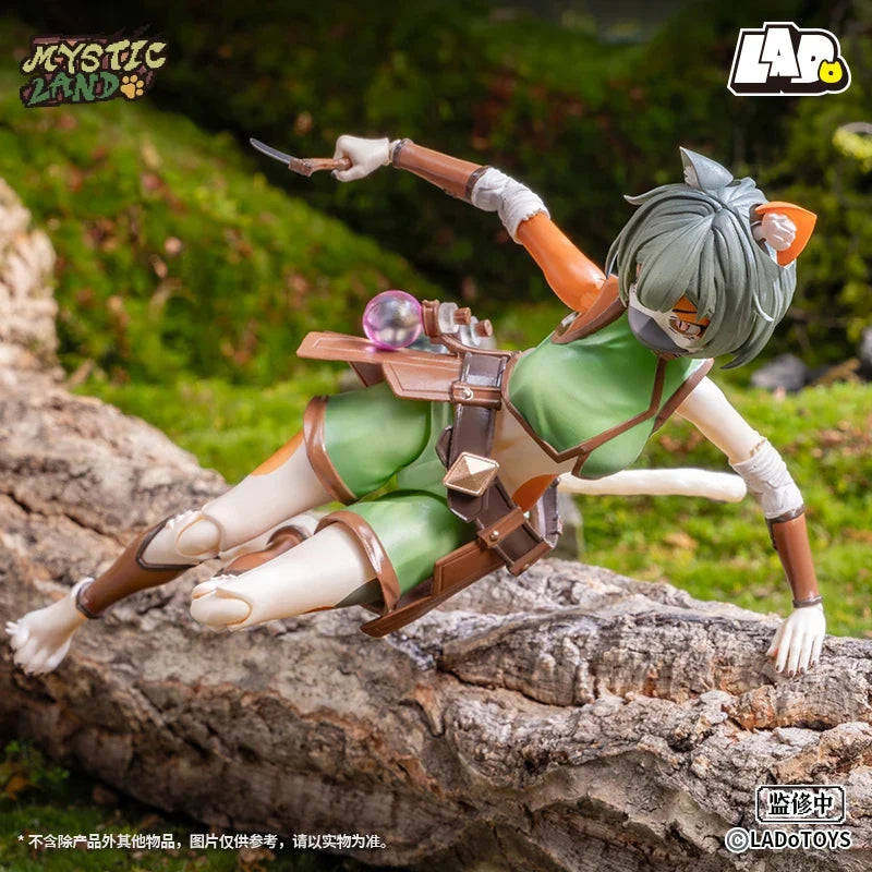 Ladotoys Cat Tonia Tigris Era-002 Herbal Ist Ver Action Figure Model Herbs Calico Cat Girl Anime Mystic Land Toy Collect Gift