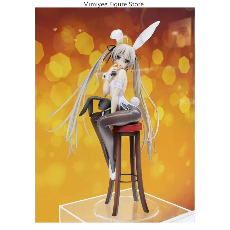 Yosuga no Sora Kasugano Sora Sitting on Chair 16.5cm Anime Figure Statue Desktop Decoration Gift