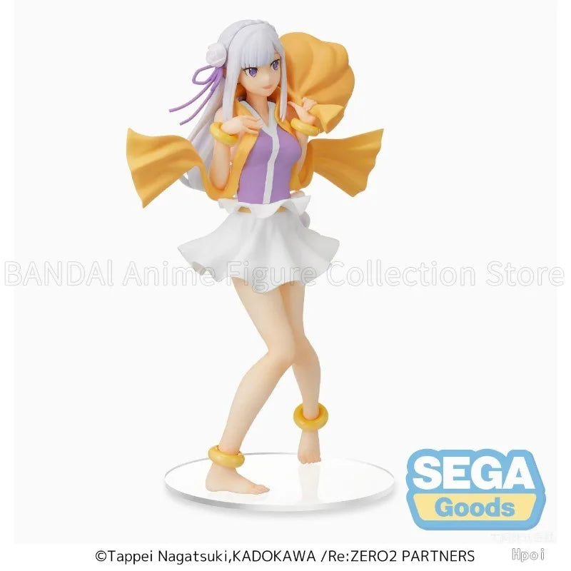 In Stock Original Super Premium Re: ZERO - Starting Life in Another World - 2nd Season Emilia Fujin Model Toys Gifts Collection