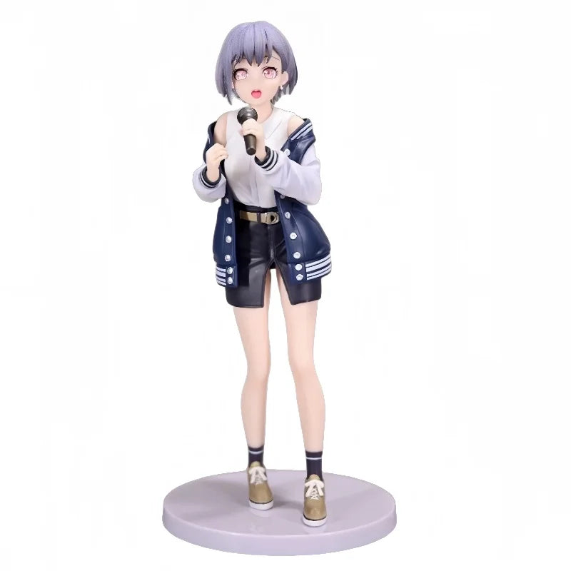 New 22cm Bang Dream! It 'S Mygo Anime Figures Takamatsu Tomori Figures Pvc Statue Collection Model Desk Ornament Gifts Toys