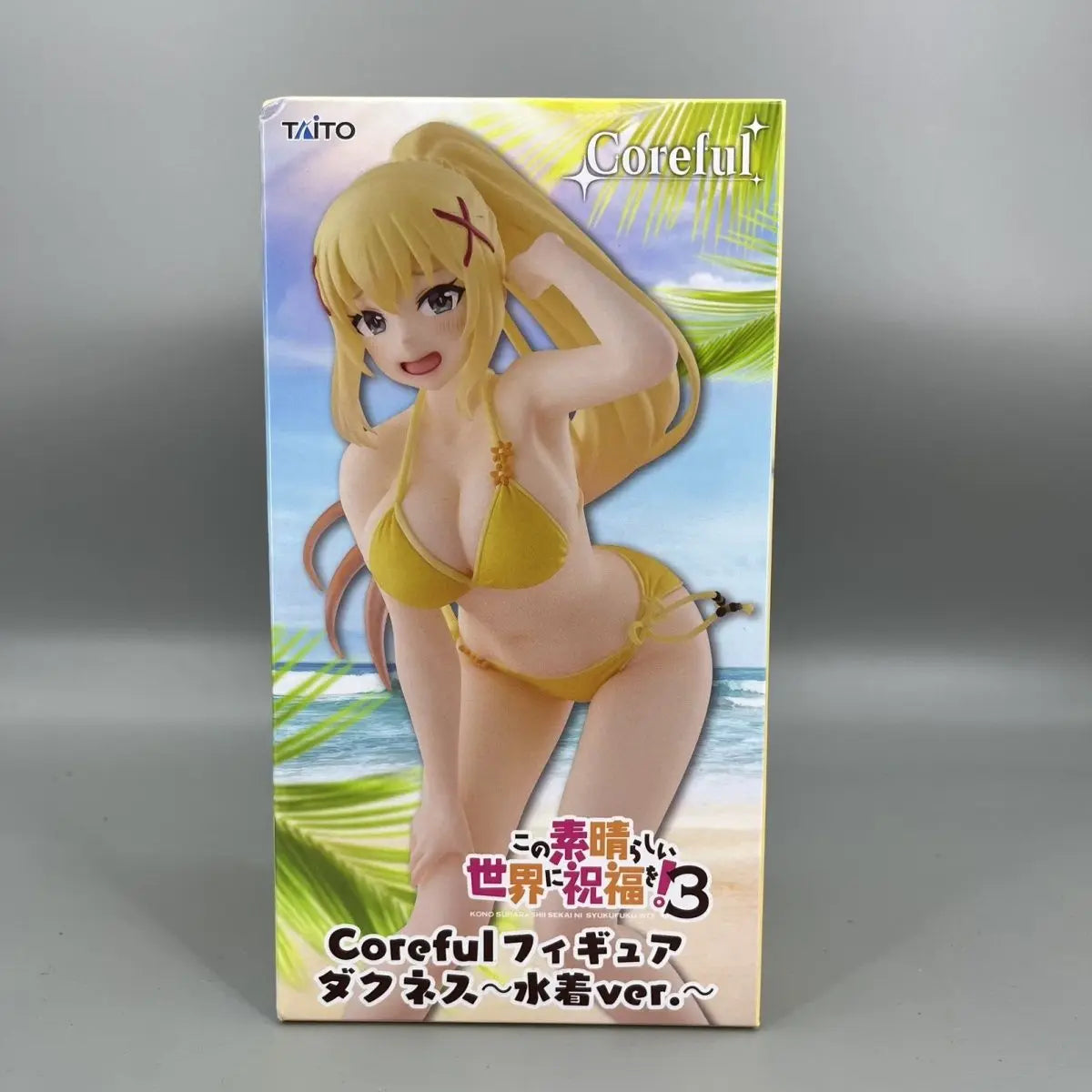 TAiTO Coreful God's Blessing On This Wonderful World Season 3 Darkness ~Swimming Wear Ver.~ PVC 18CM Action Figures Model Toy