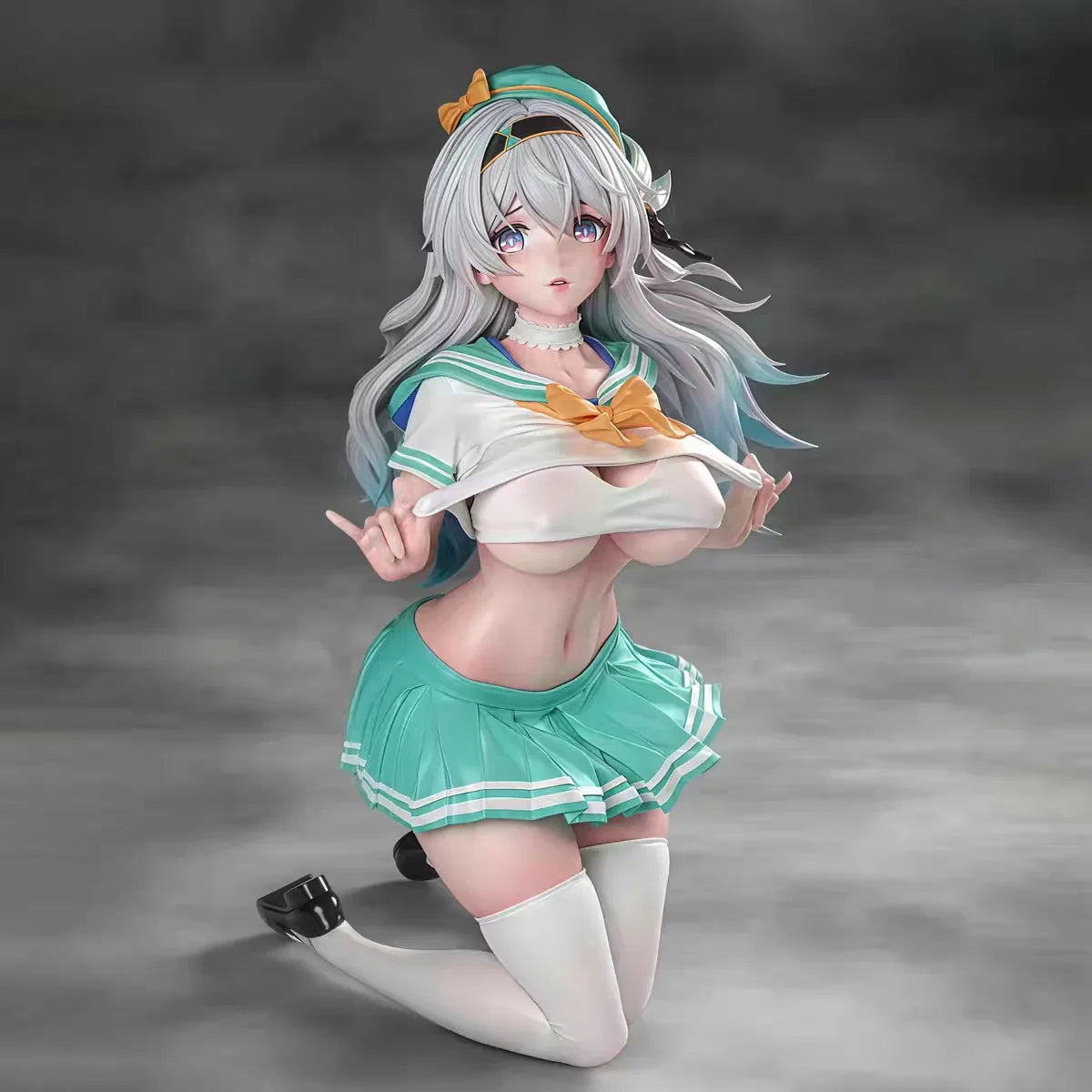 Sexy Anime Girl GK Model Desktop Statue Toy Anime Figure Collectible Gift for Adults