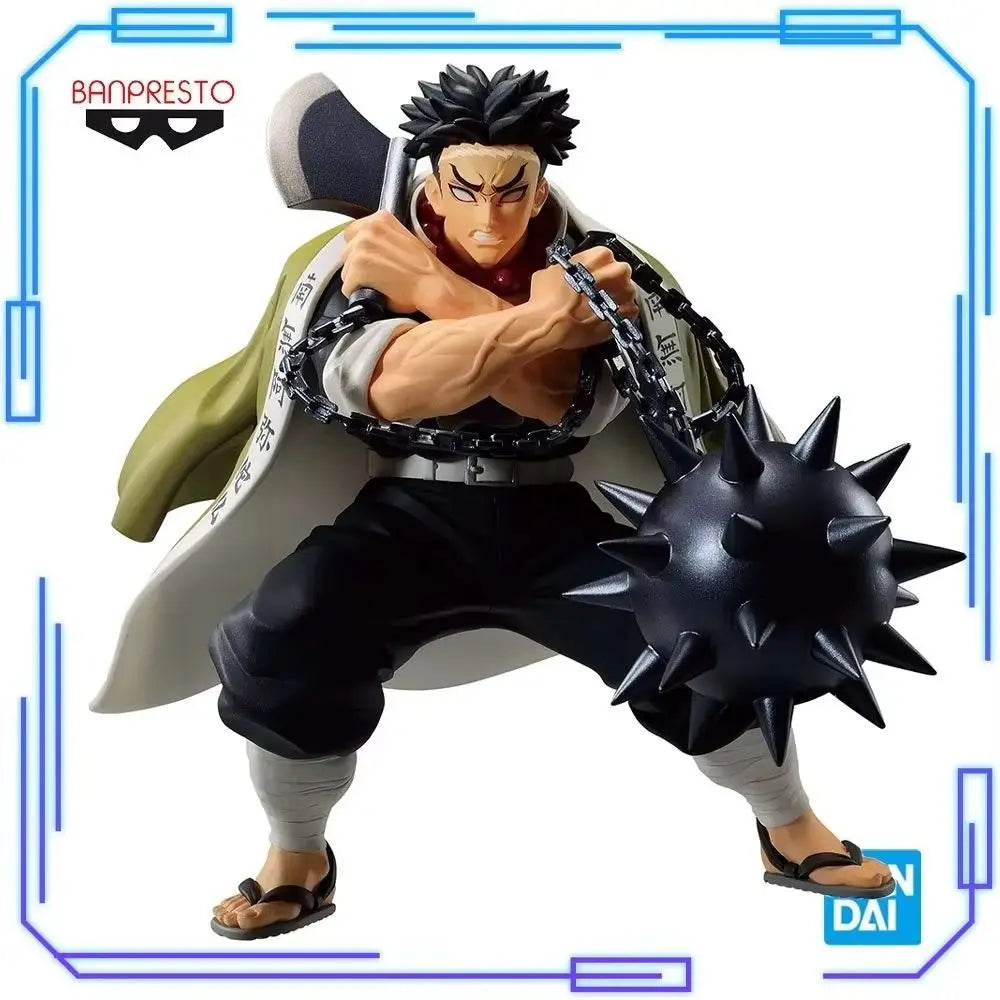 In Stock Bandai Original Genuine Banpresto Model Vibration Stars Demon Slayer: Kimetsu No Yaiba Himejima Gyoumei 20cm Toy Figure