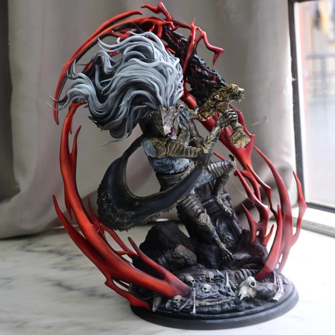 40cm Maliketh The Black Blade Eldennn Game Ring Peripheral Childhood Model Doll Figure Toy Collections Ornament Decorations Boy