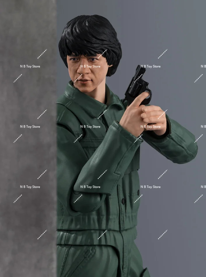 In Stock Bandai S.H.Figuarts SHF Police Story Jackie Chan Action Figure Model Toys Collect Gifts
