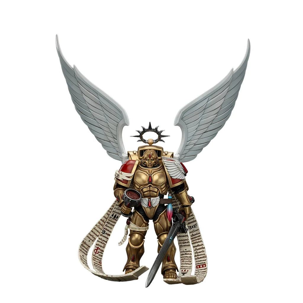 JOYTOY Warhammer 40k 1/18 Action Figures Blood Angels The Sanguinor with Encarmine Broadsword