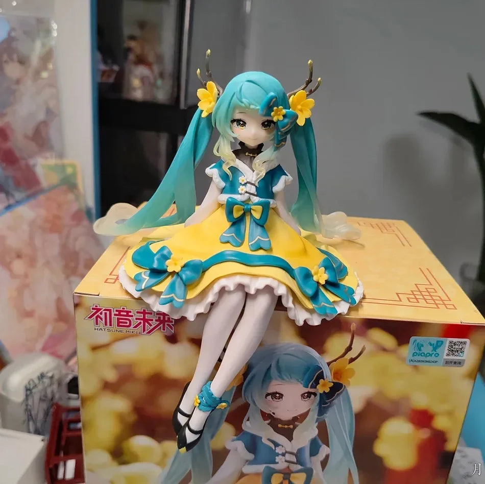 Anime Figure Hatsune Miku Toys Flower Fairy Collection MIKU Kawaii Cartoon PVC Action Figurine Model Dolls Birthdays Gifts Kids