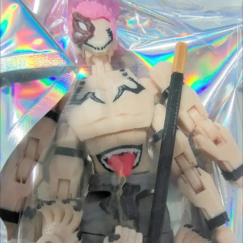 9L3D Printed Anime Naruto Jujutsu Kaisen One Piece Characters Lucky13 Dummy Action Figures Multi-Jointed T13 Mannequin Toys