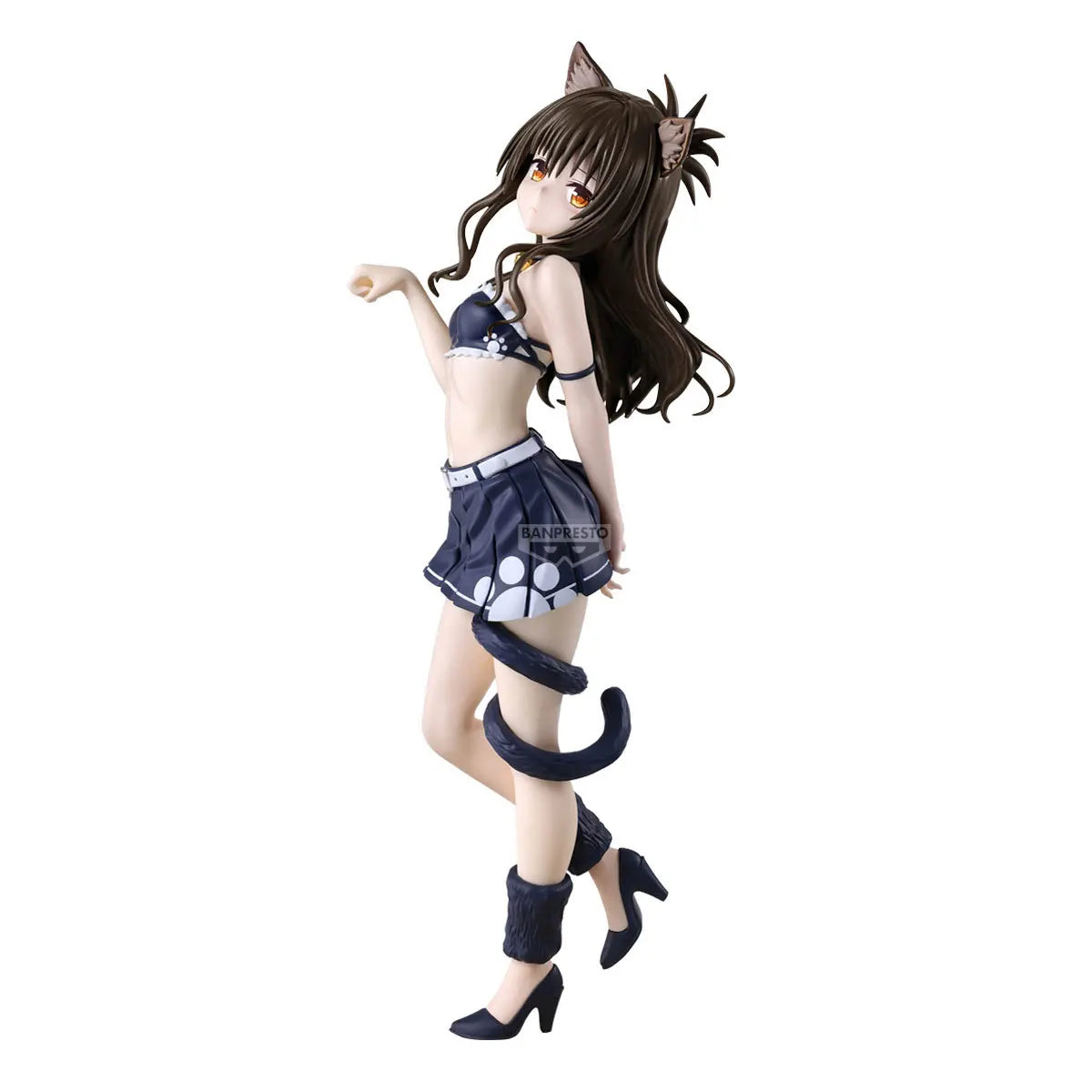 Original BANDAI Banpresto To Love-Ru Glitter & Glamours Yuuki Mikan Anime Action Figures  Model Toy Figurine PVC Toys