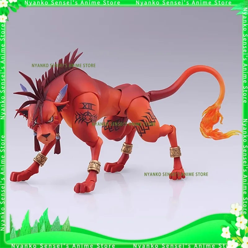 In Stock Square Enix Crimson 13 Tifa Claude Summoned beast Final Fantasy 7 BRING ARTS Mobile Action Figure Anime Model Toy