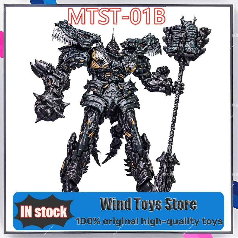 【IN STOCK】Transformation G-CREATION Grimlock MTST-01B MTST01B WRATH Dinosaur Statue Level Painting Action Figure