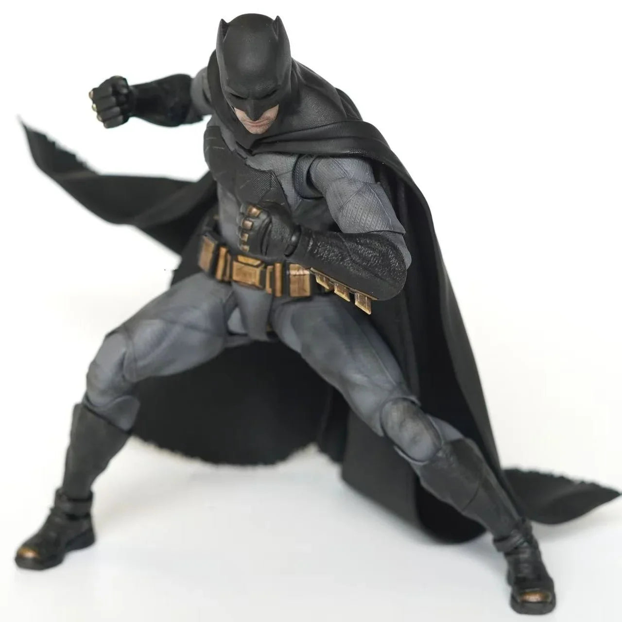 Hot XWS Batmobile Assembly Model DC Justice League BVS Batman Action Figure 1/12 Big Ben Batman Statue Collection Kid Toy