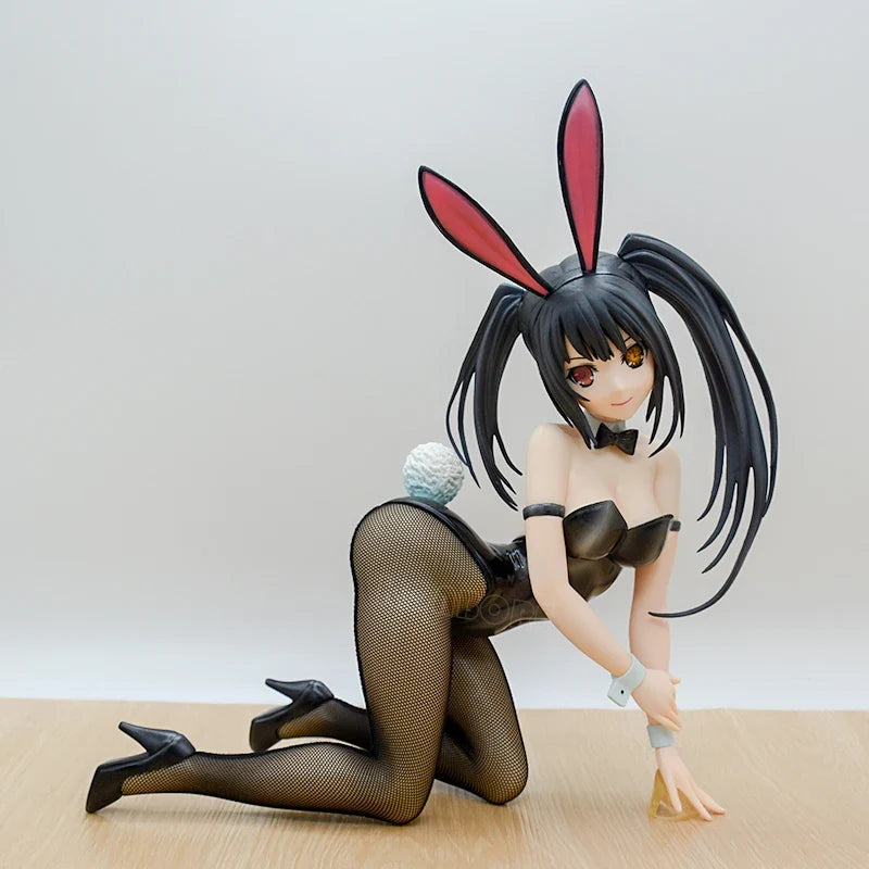 25cm BearPanda Yuna Bunny Girl illustration by Biya Anime Figure KonoSuba Darkness/Yuna-chan Action Figure Sexy Model Doll Toys