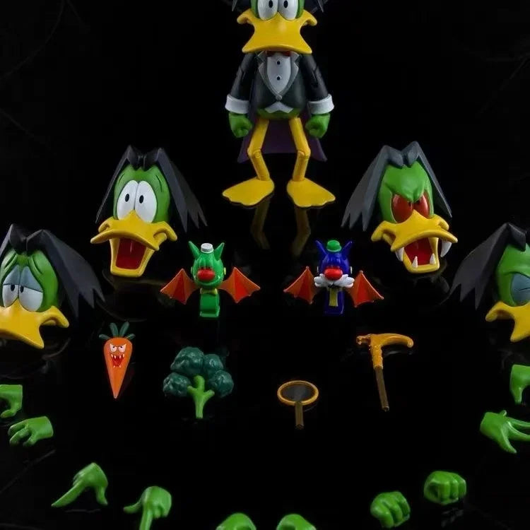 Happy Childhood HAPPY CHILDHOOD Vegetarian Earl Adventures of The Strange Duck Figure Model Collection Toy Gift